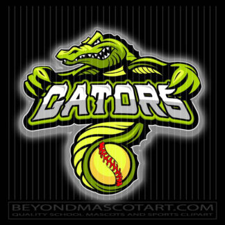 Gators Fastpitch Graphic