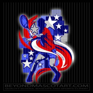 4th of July Tennis Design