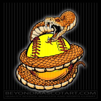 Rattlers Softball Logo