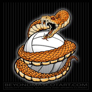 Clipart Snake Volleyball