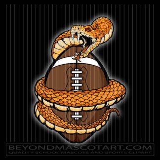 Football Viper Clipart