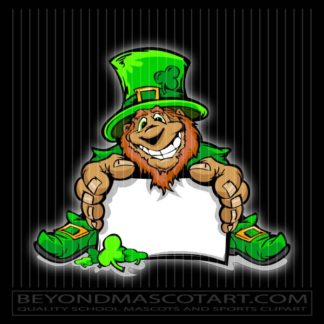 Friendly Leprechaun Clipart