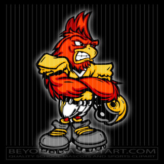 Football Cardinal Clip Art
