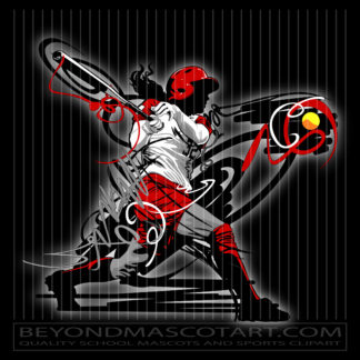 Softball Batter Vector