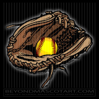 Vector Softball Glove