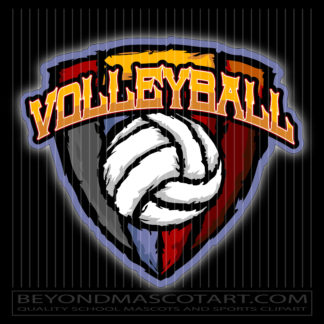 Volleyball Shirt Art