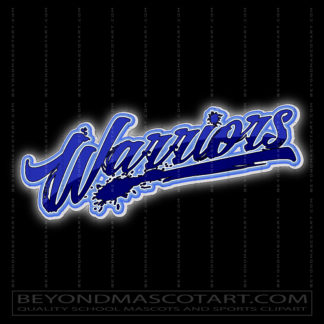 Warriors Text Logo