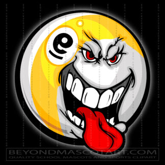 Nine Ball Cartoon