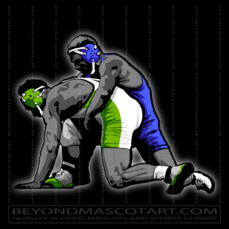 Vector Wrestlers