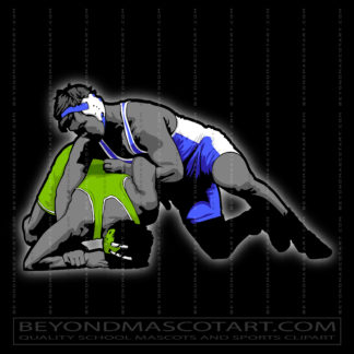 Wrestling Shirt Art