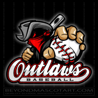 Outlaw Baseball Logo