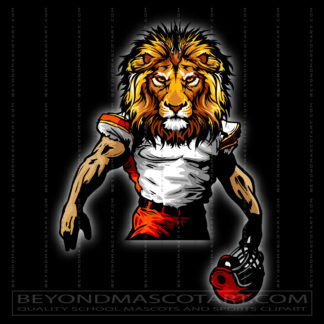 Vector Lion Football