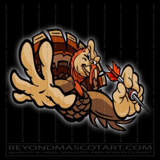 Thanksgiving Turkey Throwing Darts
