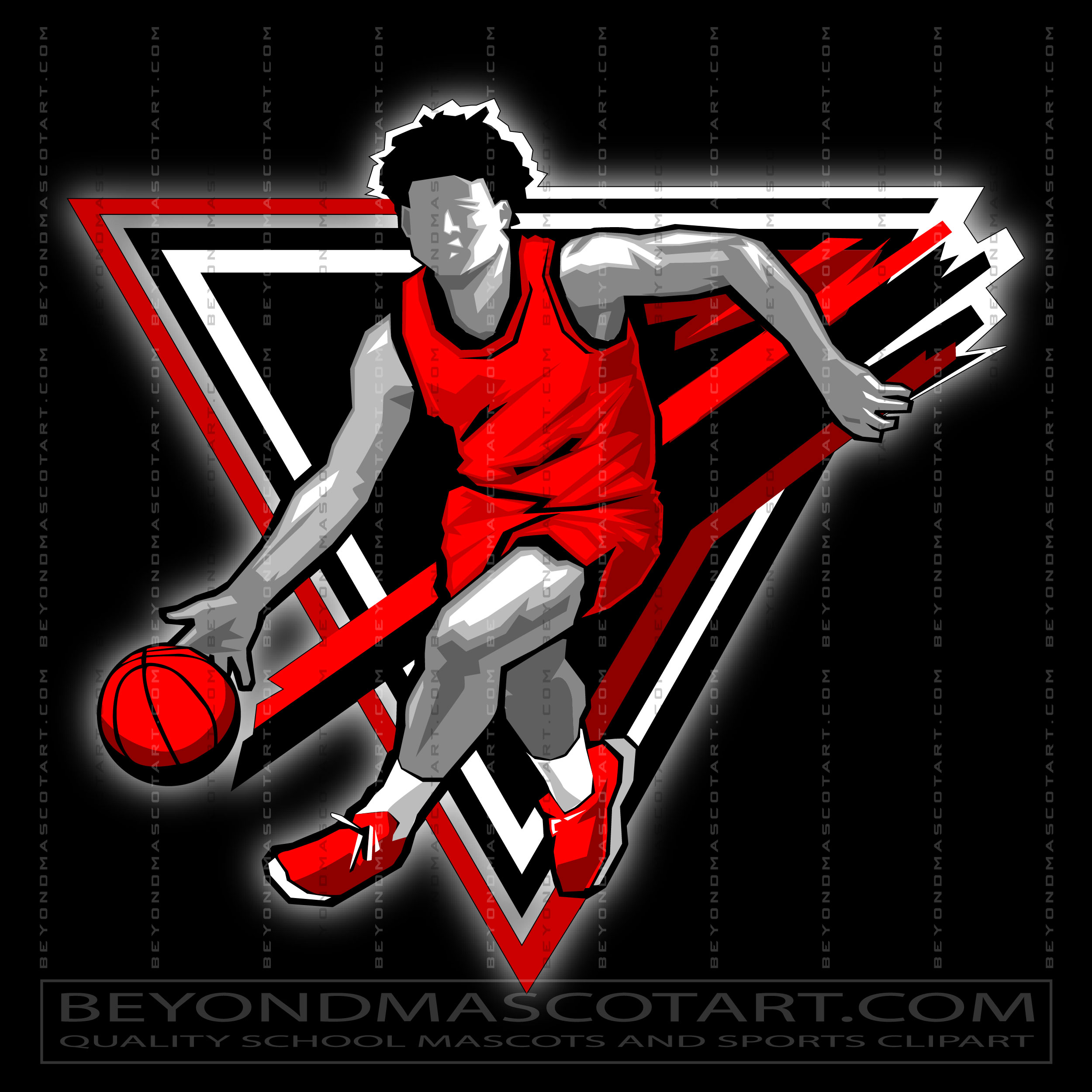 Basketball Player Clipart