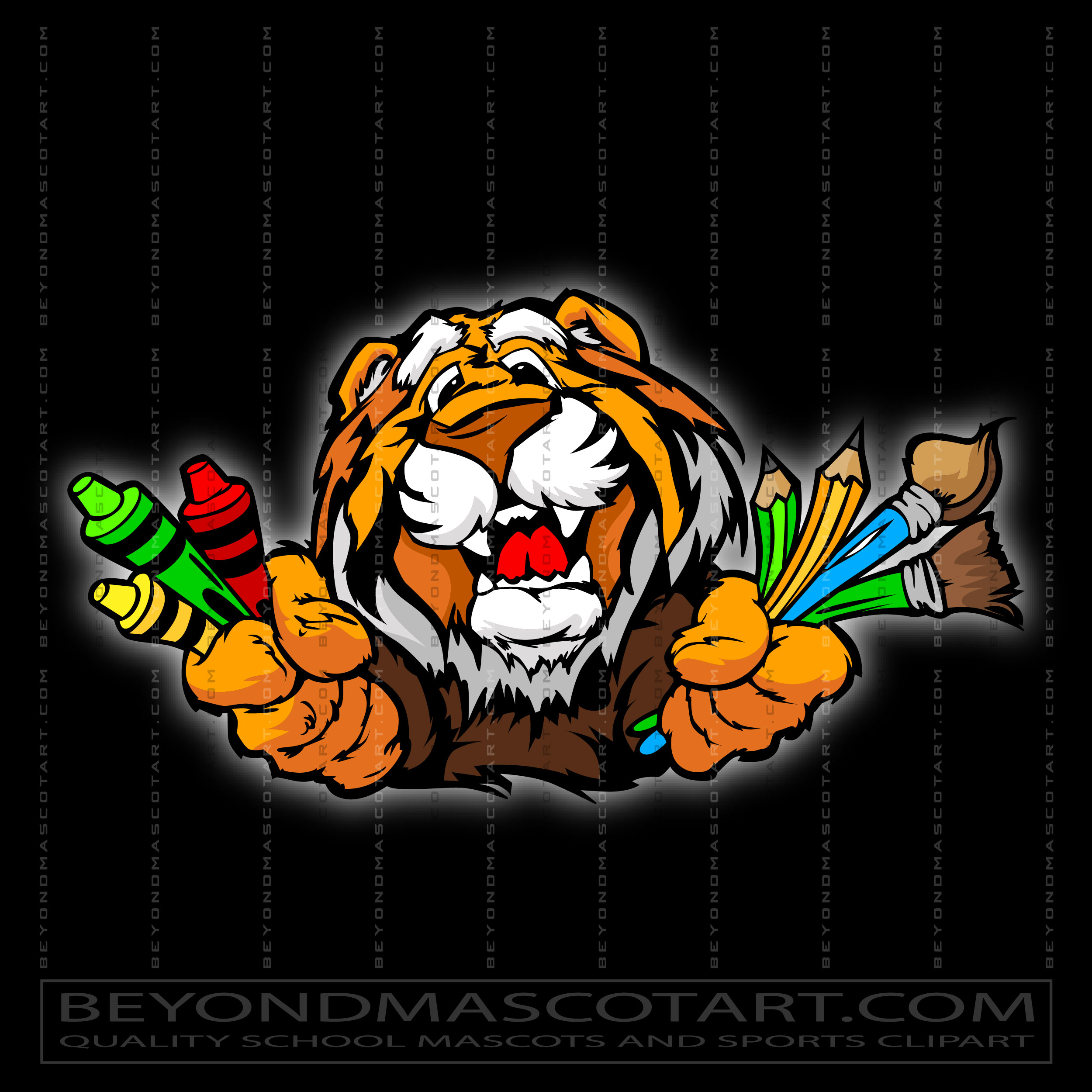 Tigers Art Logo