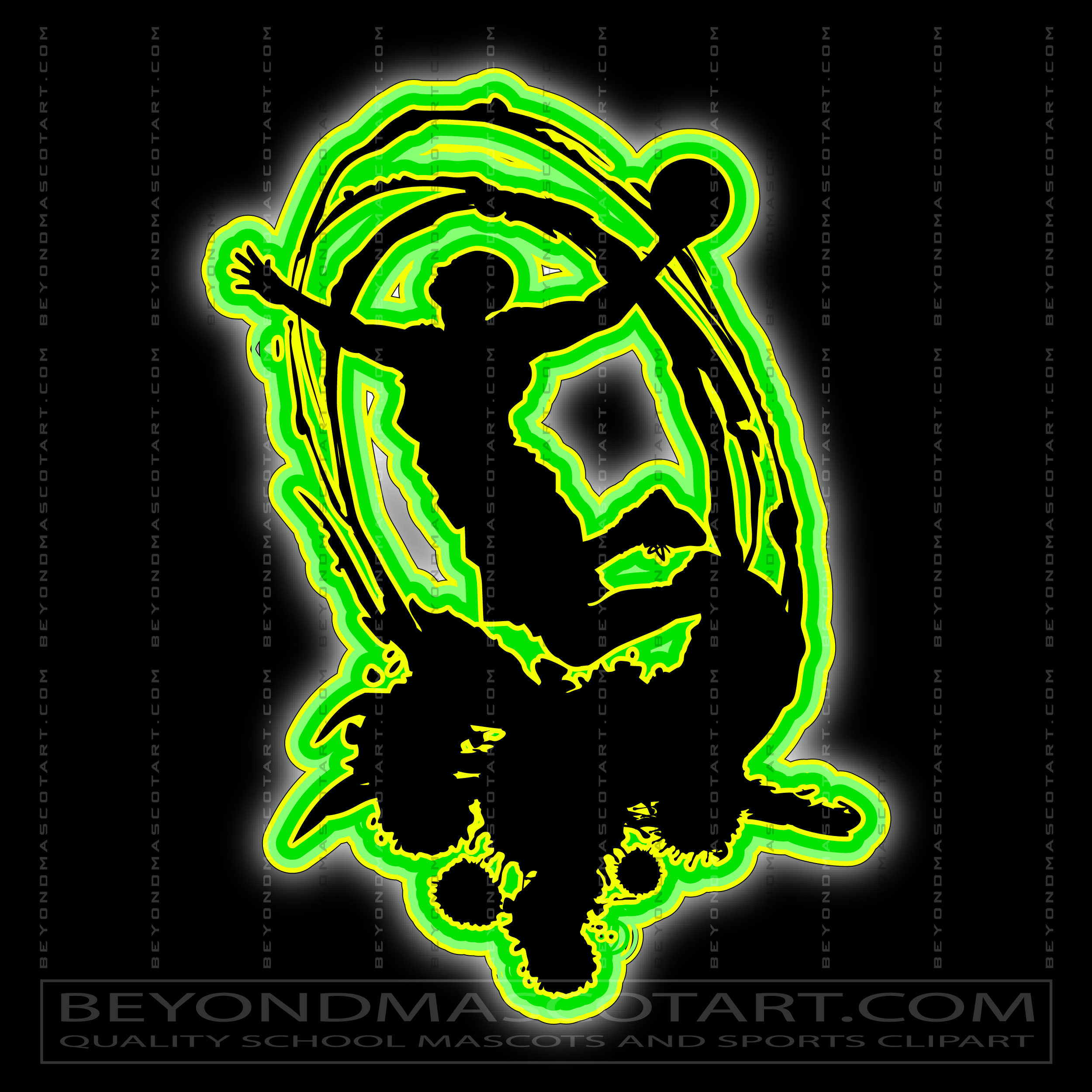 Basketball Dunk Clipart